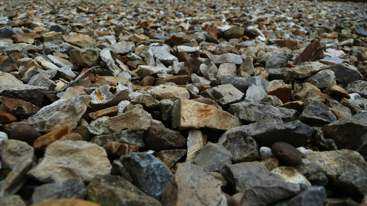 road, gravel, grit, ballast, metal, stones, ballast, ballast, ballast, ballast, ballast